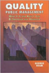 Quality Public Management book cover